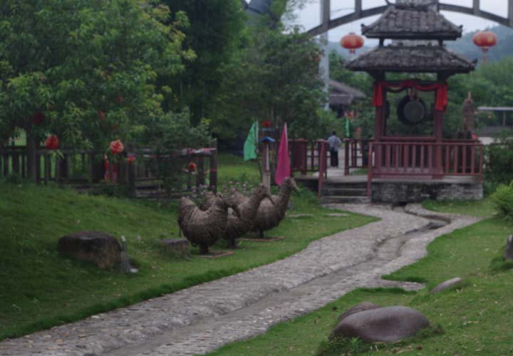 蓝线盈电子惠州2日游瑶族古亭
