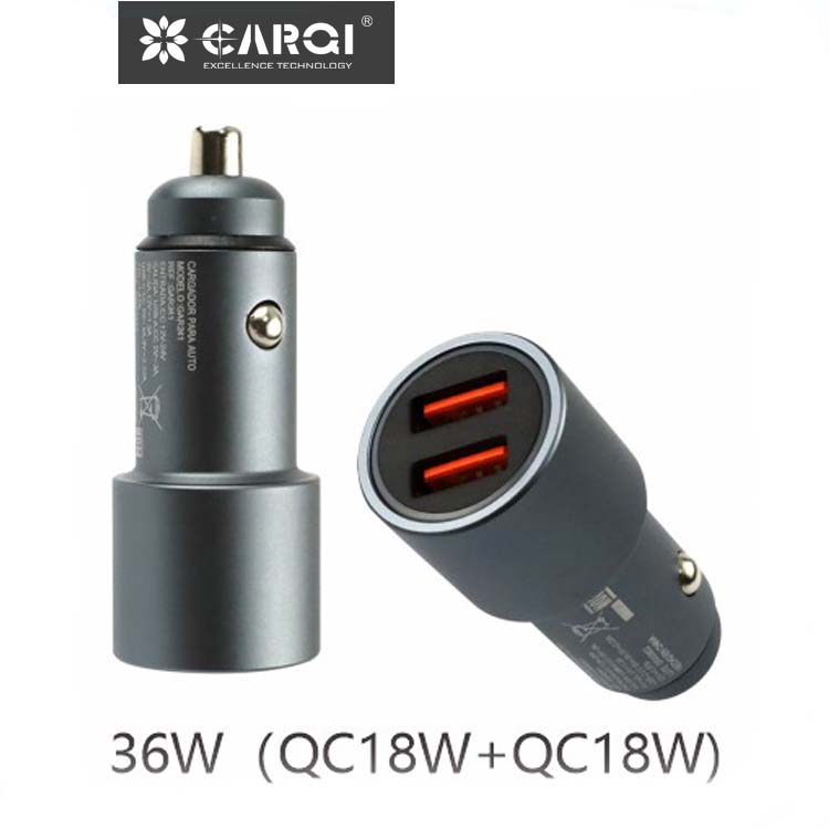 36W 金属车载充电器